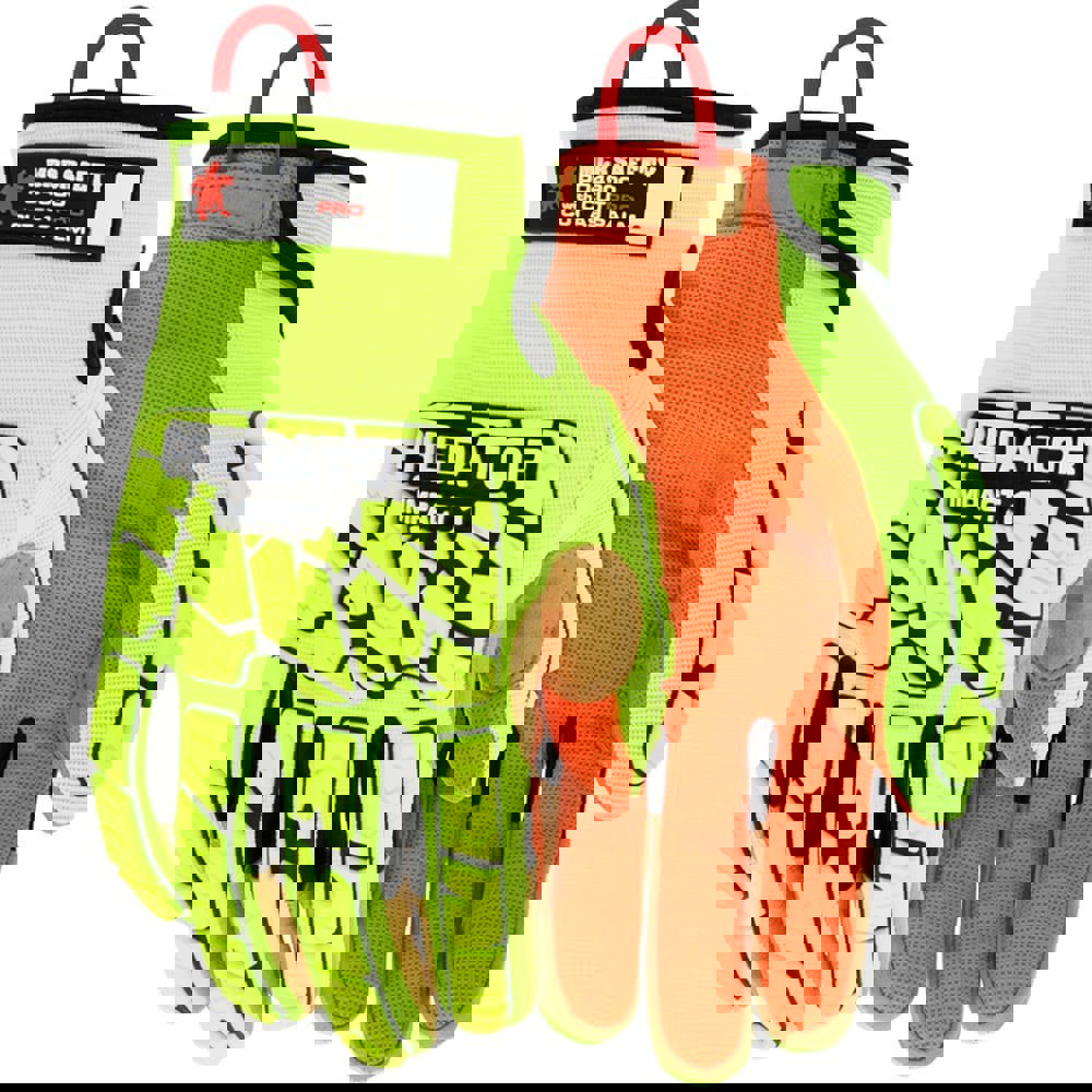 Cut-Resistant & Puncture-Resistant Gloves: Size Large, ANSI Cut A9, ANSI Puncture 5,